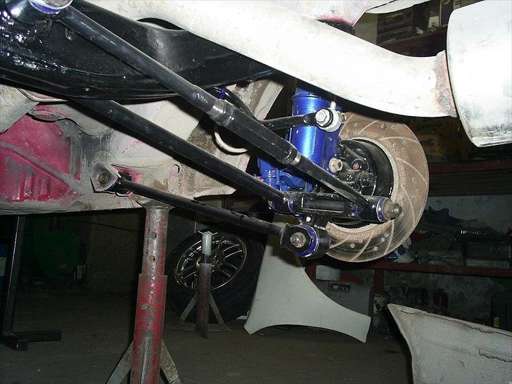 Projekt 2011- Toyota Corolla S1600 rallycross - Bag-'tøjet' også færdig monteret billede 60