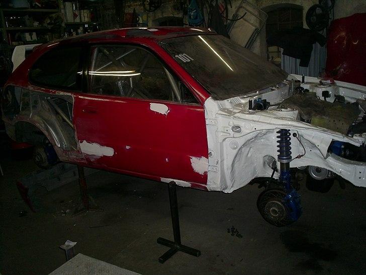 Projekt 2011- Toyota Corolla S1600 rallycross - Spartel arbejde påbegyndt billede 63