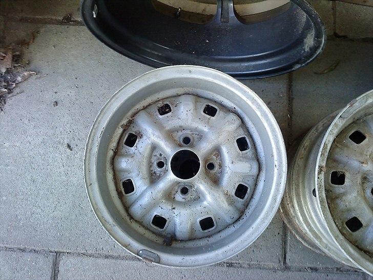 Fiat fælge m. bred kant billede 5