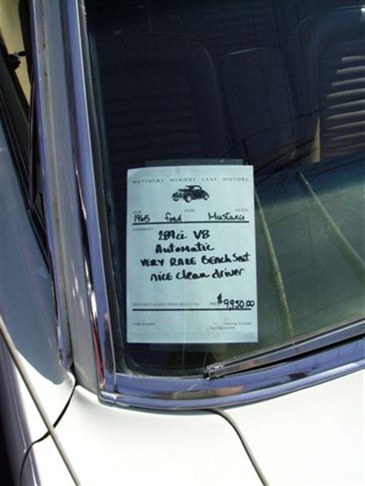 Lidt billeder fra en bilautists USA rejser! - Memory Lane . Mustang. billede 72