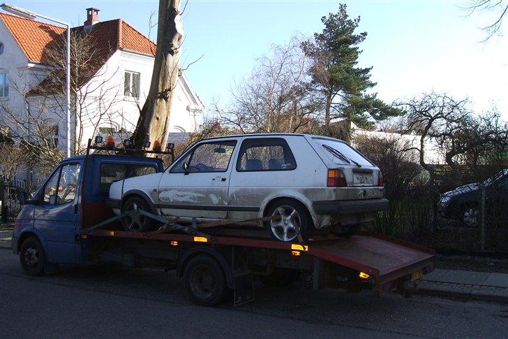 Et par sjove billeder fra min kollektion… - Så siger vi farvel til Golf’en, snøft =( billede 13