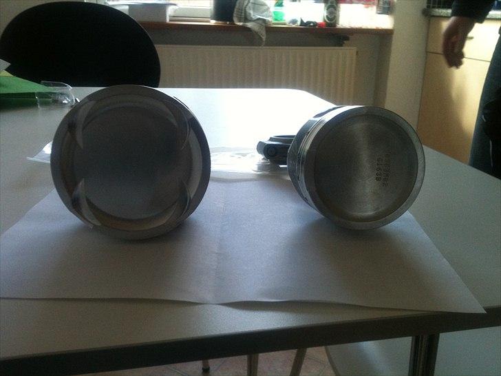 Volvo b230fk 16v turbo 500+hk - Nye wiseco stempler til en volvo b230fk motor og til audi AEB motor. billede 83