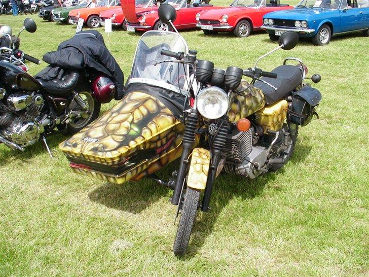 Gisselfeld 2007 - MZ med sidevogn... billede 24