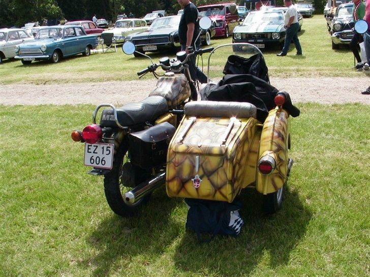 Gisselfeld 2007 - MZ med sidevogn... billede 25