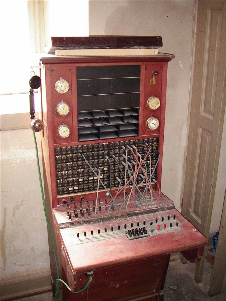 Gisselfeld 2007 - Gammelt omstillingsbord... billede 63