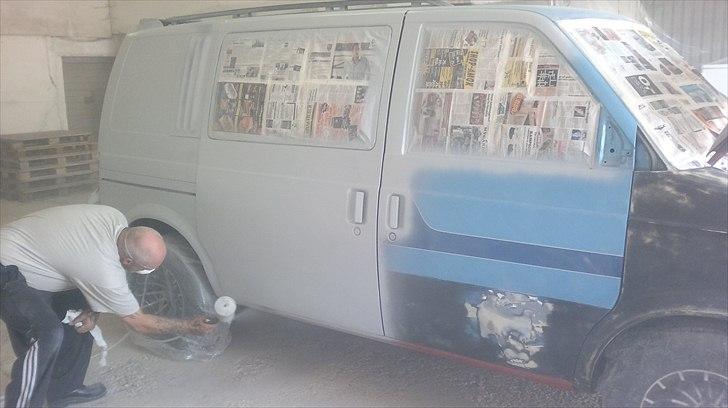 Chevrolet Astro van 5,7 v8 Projekt - Igang med at give grunder. billede 52