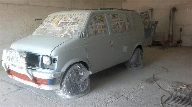 Chevrolet Astro van 5,7 v8 Projekt - Så har den fået grunder. billede 53