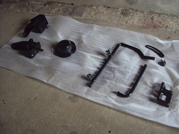 toyota starlet kp60 projekt - første dele kommet hjem fra pulverlak billede 19