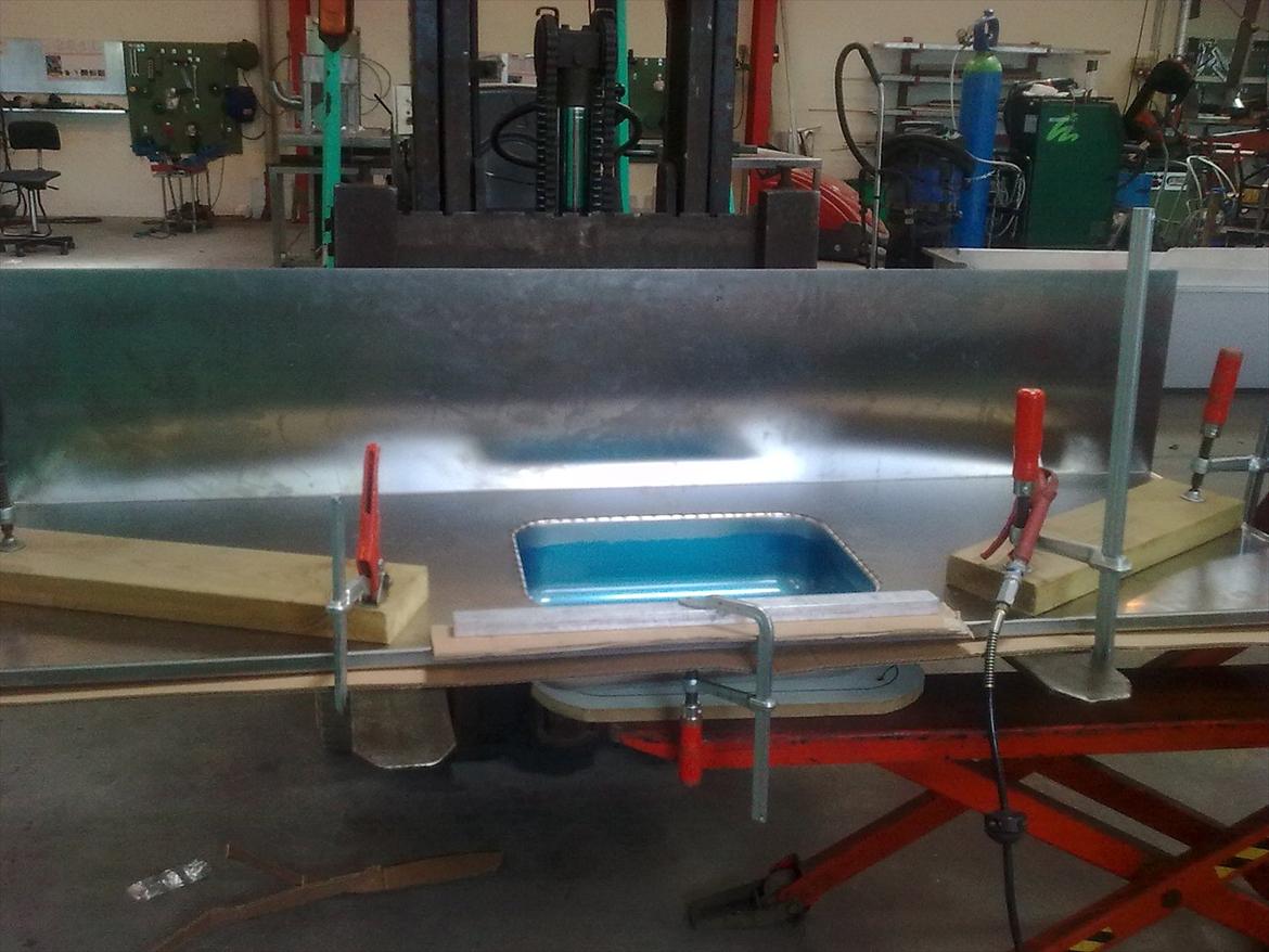 Fremstilling af Rustfri bryggersbord billede 3