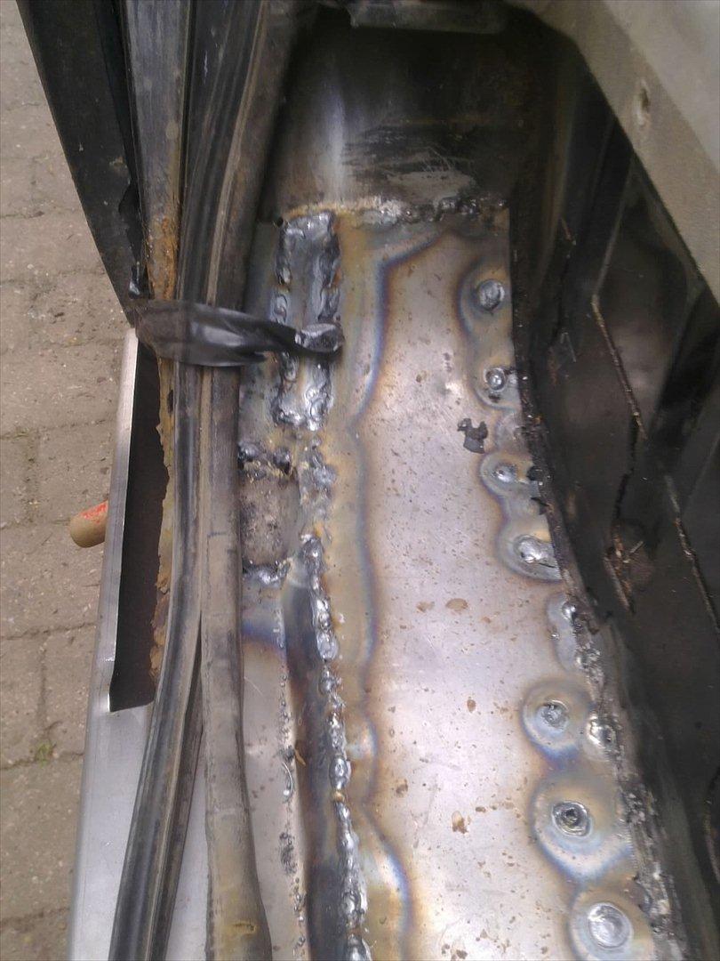 Astro van 1989 - Fra Skrot til Slot - Den spæde start af rep af panelet.... billede 33