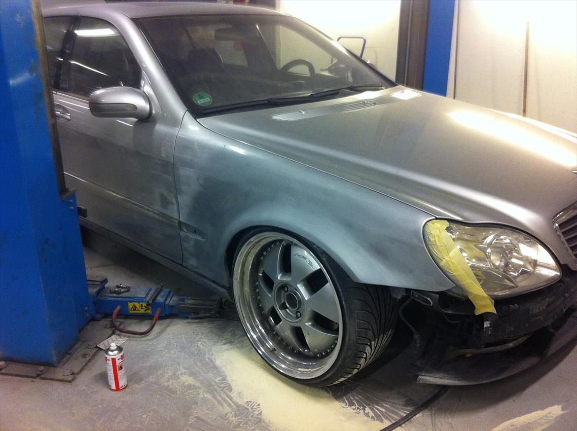 mercedes s500 w220 (AMG) - grndet for at kunne se formen rigtig billede 63