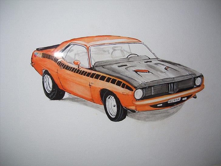 Tegninger og malerier billede 21