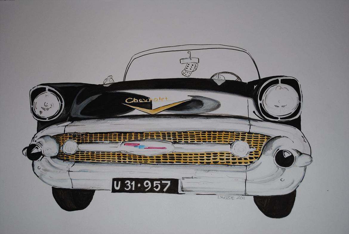 Tegninger og malerier billede 25