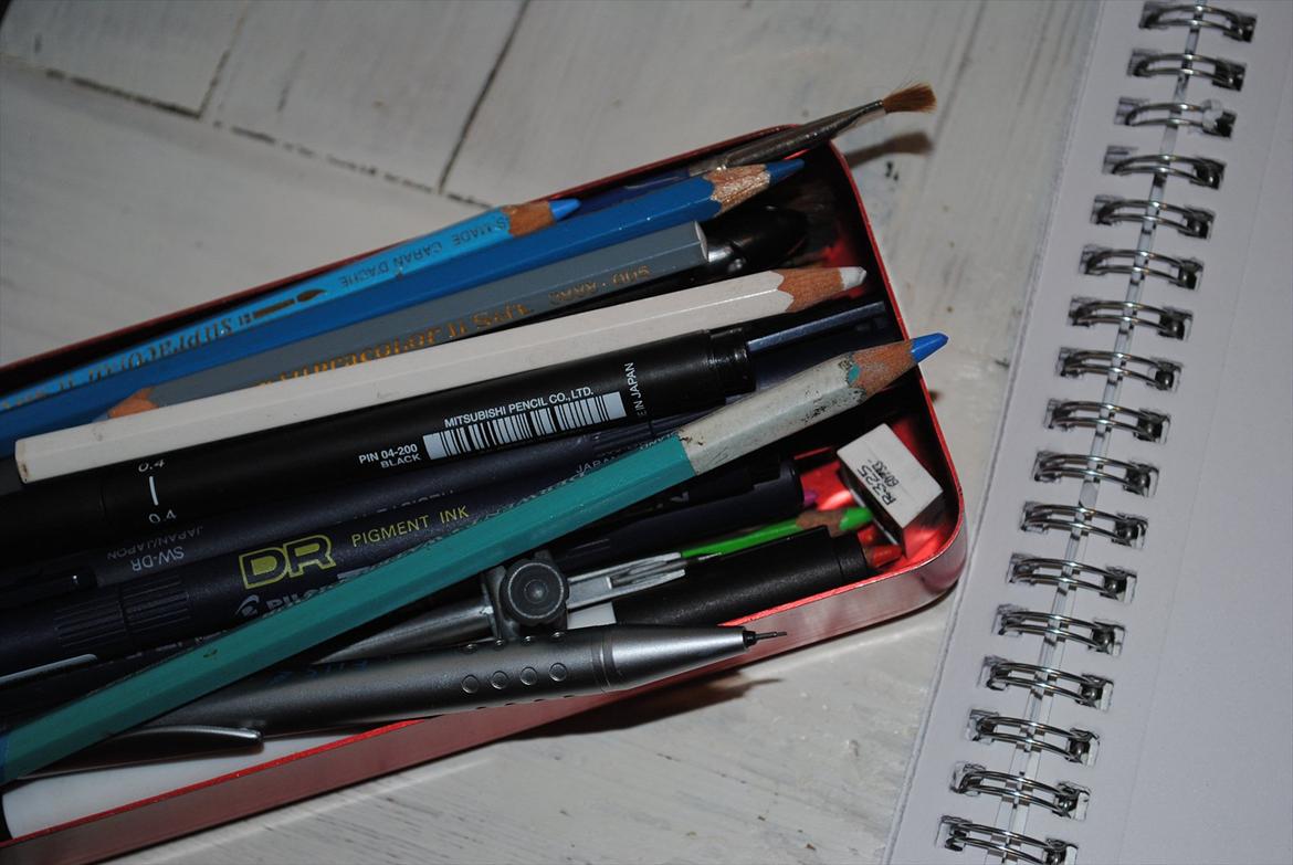 Tegninger og malerier billede 26