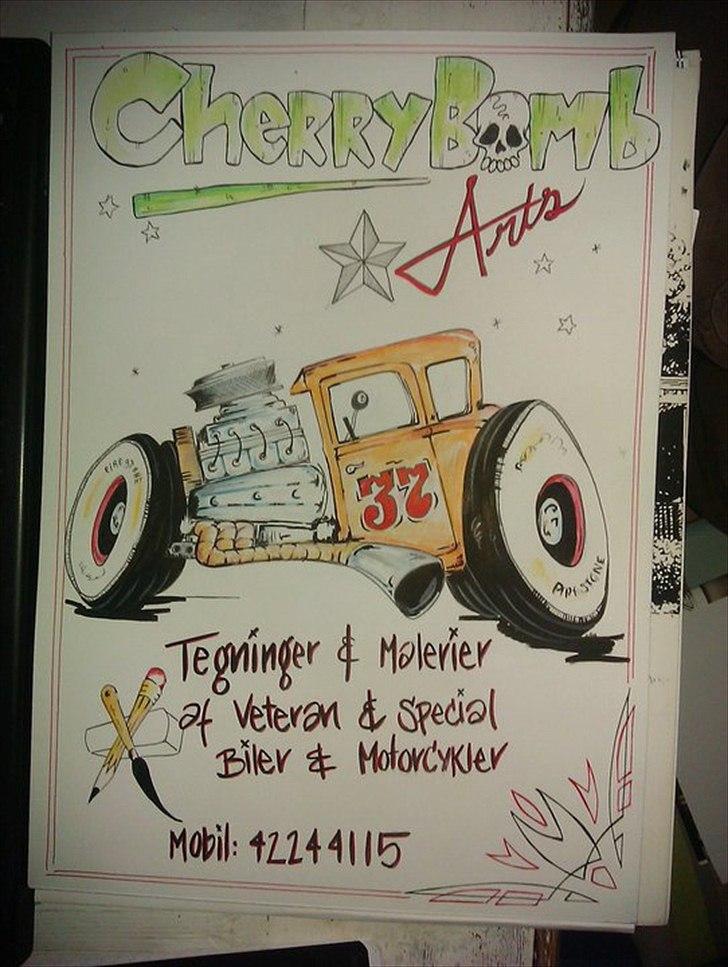 Tegninger og malerier billede 27