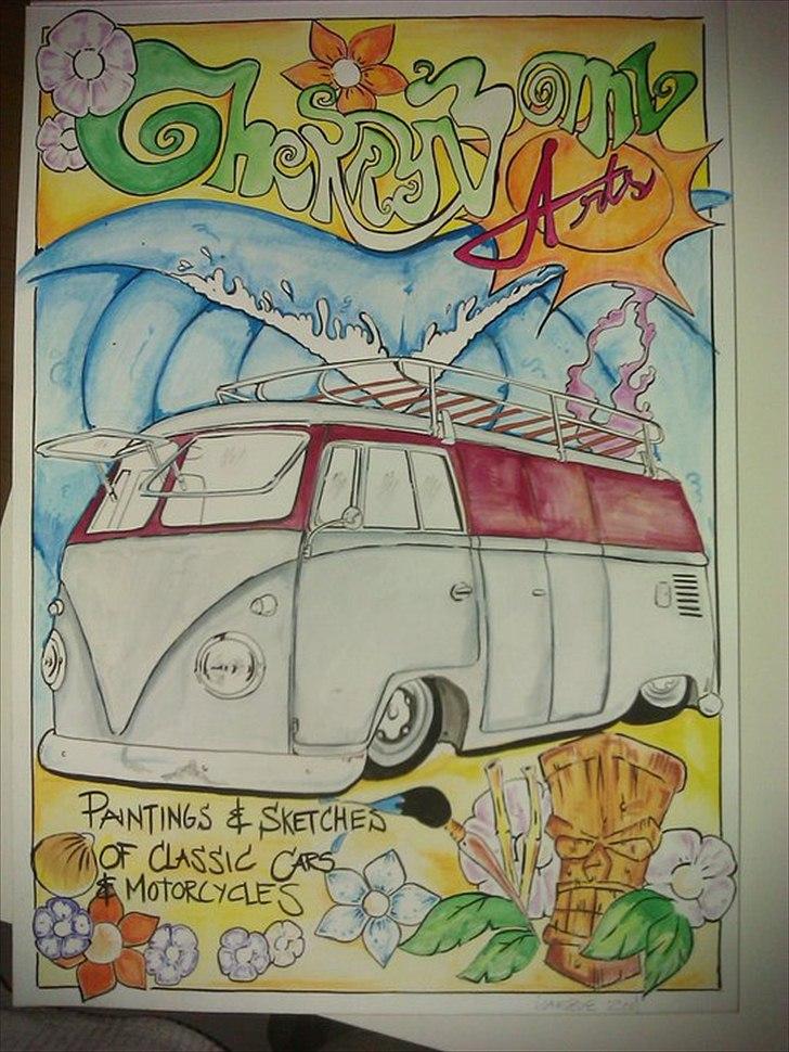 Tegninger og malerier billede 1