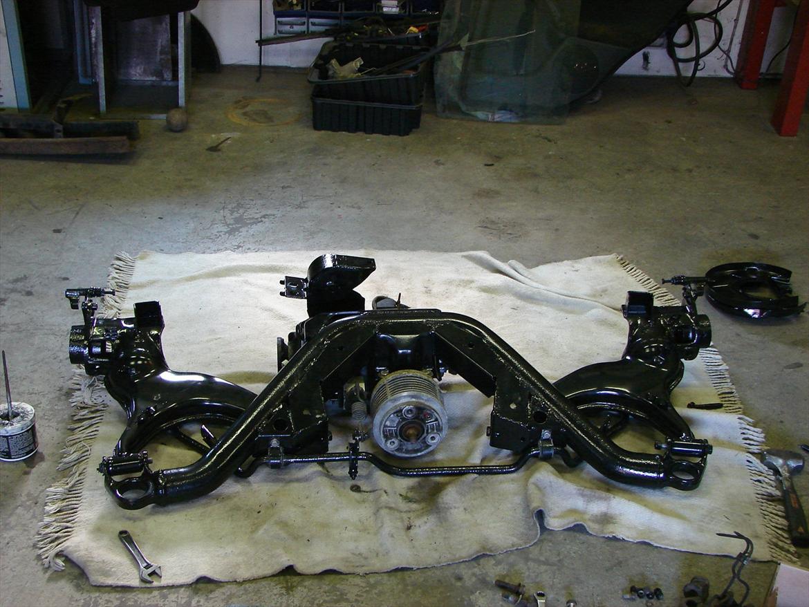 Golf 2 syncro projekt  - D.15-8-11 er begyndt at samle bagbroen billede 152