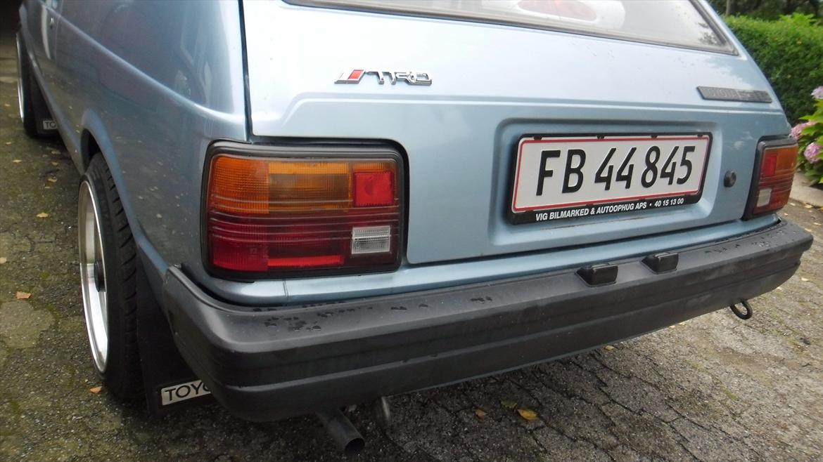 toyota starlet kp60 projekt - TRD logo monteret.  billede 73