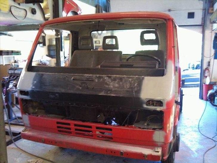 Vw lt 35 autotransporter opbygning. billede 18