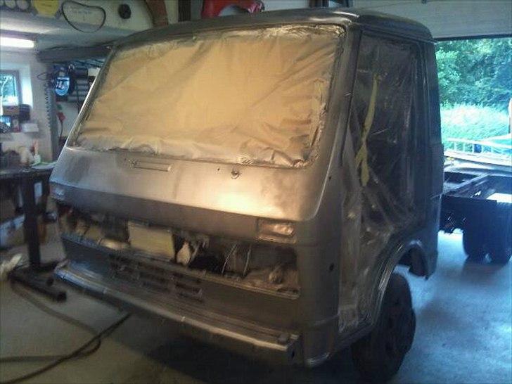 Vw lt 35 autotransporter opbygning. billede 28