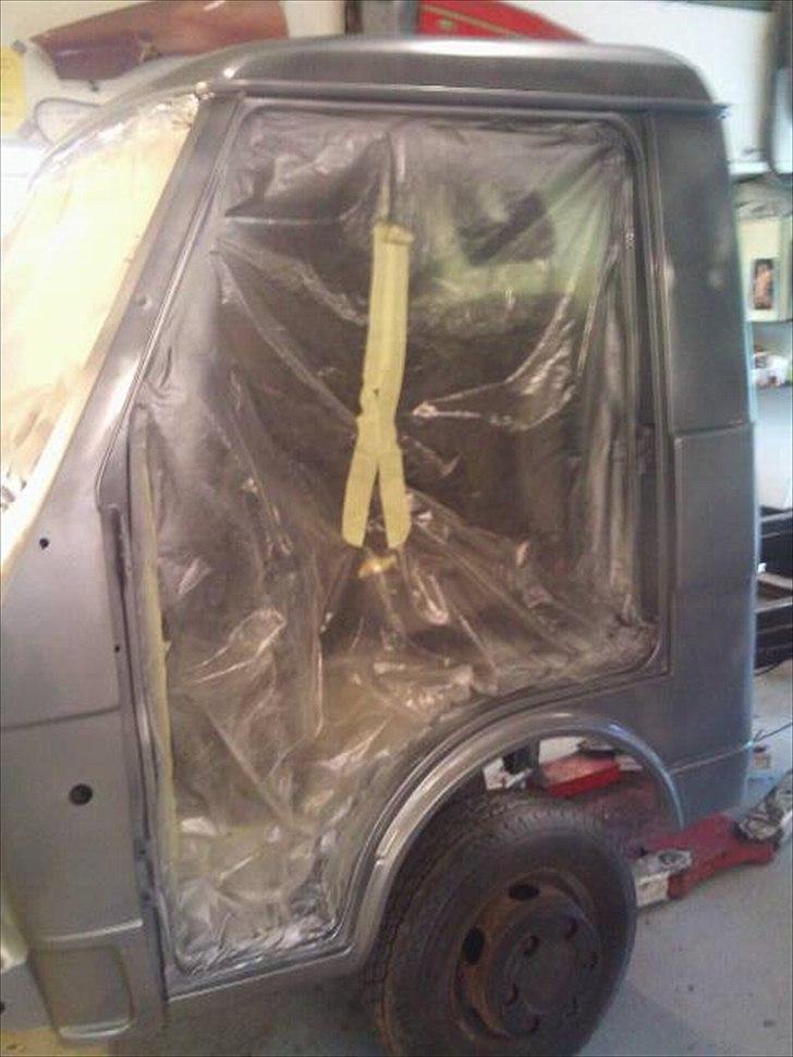 Vw lt 35 autotransporter opbygning. billede 30