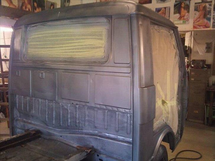 Vw lt 35 autotransporter opbygning. billede 31