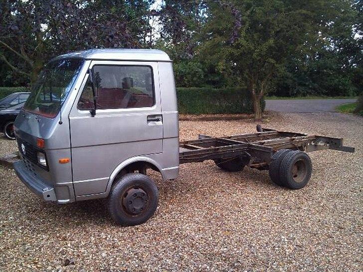 Vw lt 35 autotransporter opbygning. billede 34