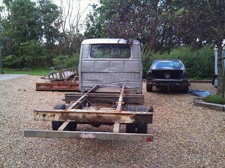 Vw lt 35 autotransporter opbygning. billede 36