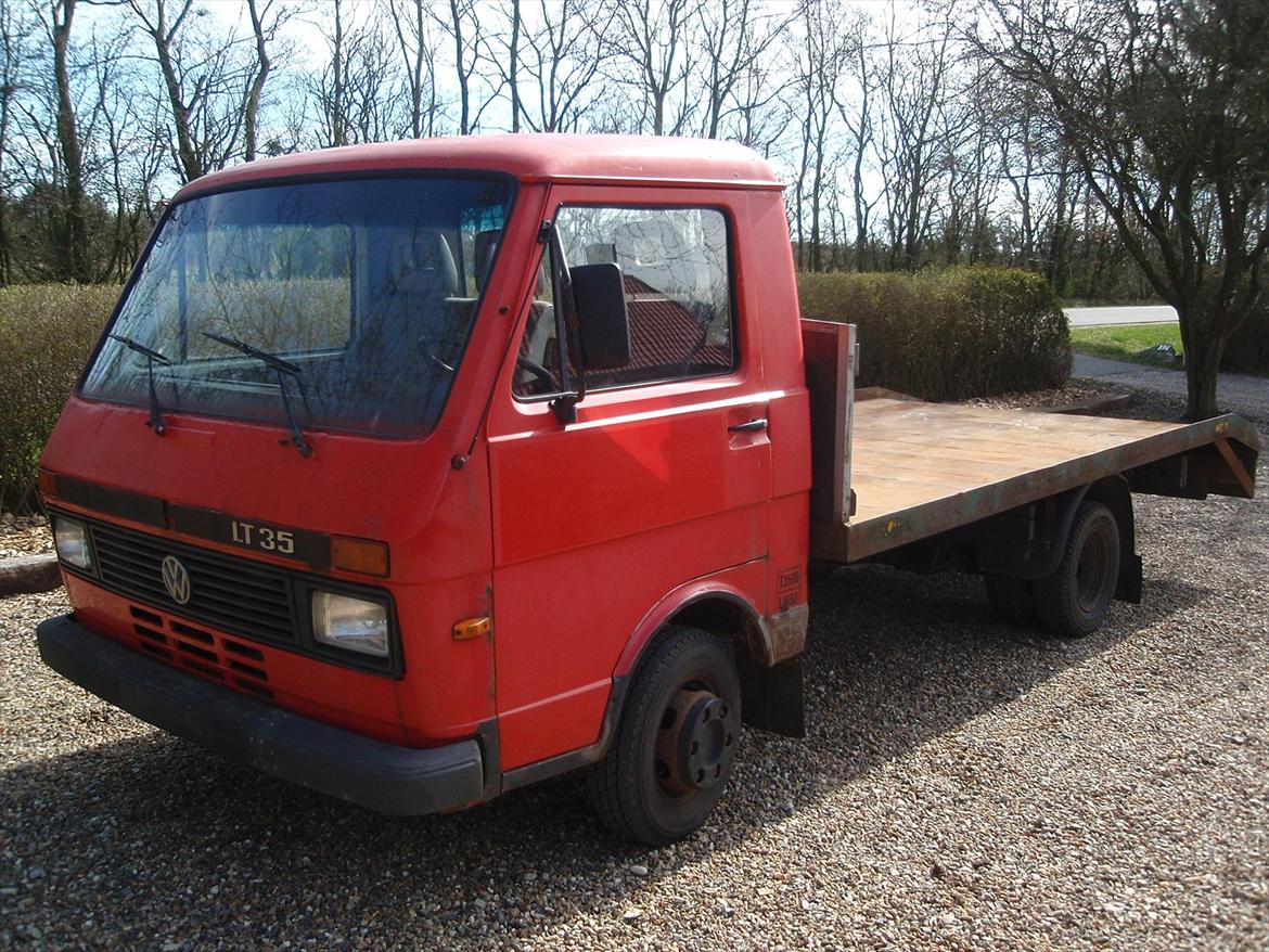 Vw lt 35 autotransporter opbygning. billede 1