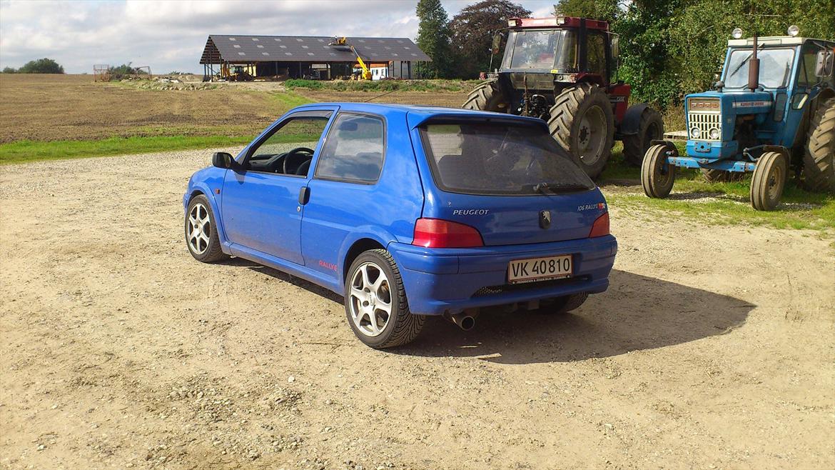 peugeot 106 rallye motor skift - pug'en så fint som den er:) billede 5