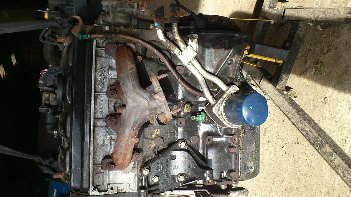 peugeot 106 rallye motor skift - motor rundt efter vask. billede 12