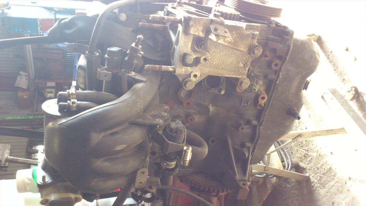 peugeot 106 rallye motor skift - motor rundt efter vask. billede 14