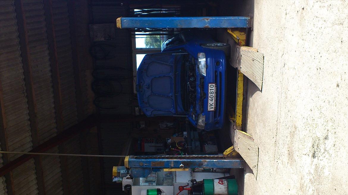 peugeot 106 rallye motor skift - pug'en på liften. billede 15