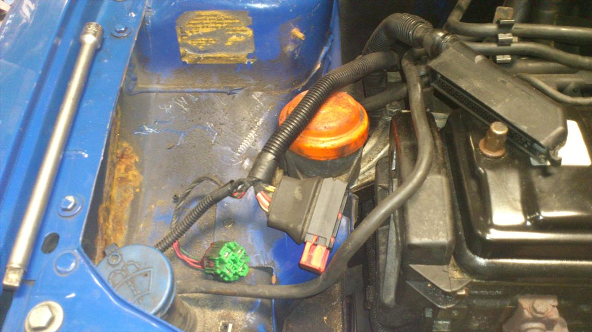 peugeot 106 rallye motor skift - motor ophæng uden motor styringen billede 37