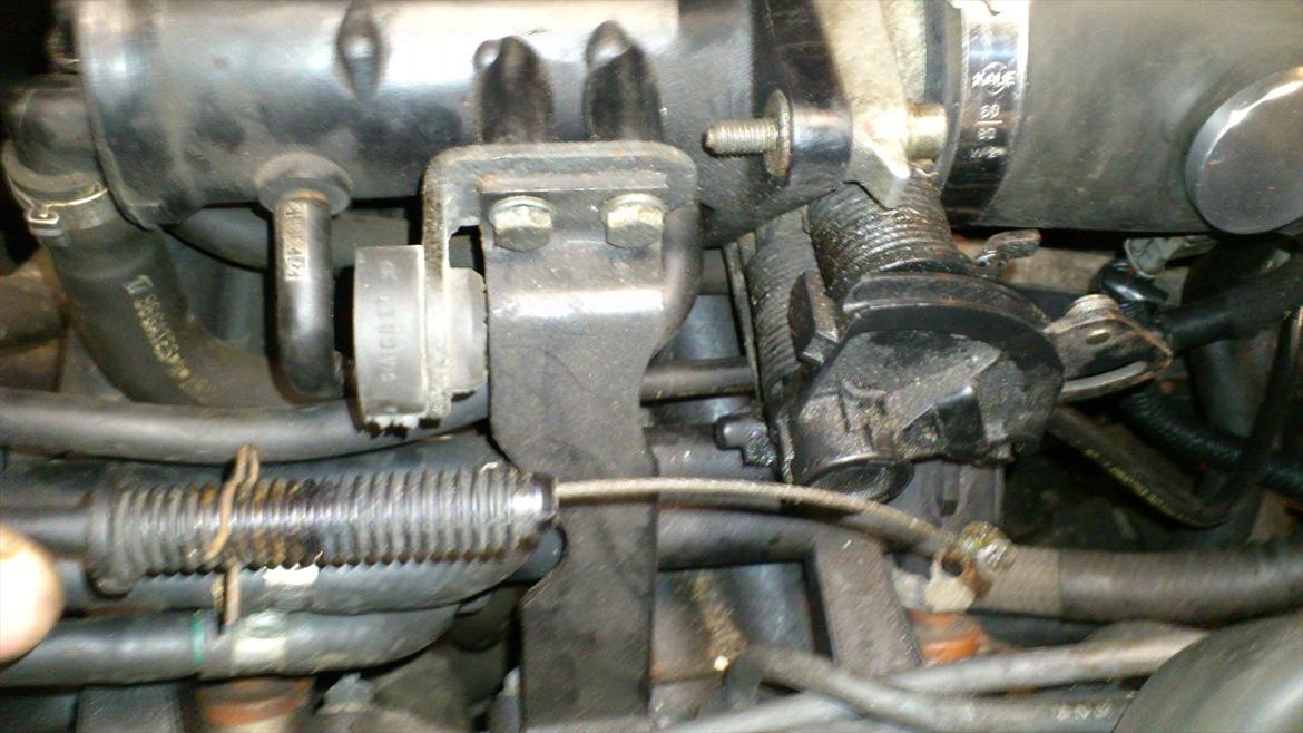 peugeot 106 rallye motor skift - gas-kablet også billede 42