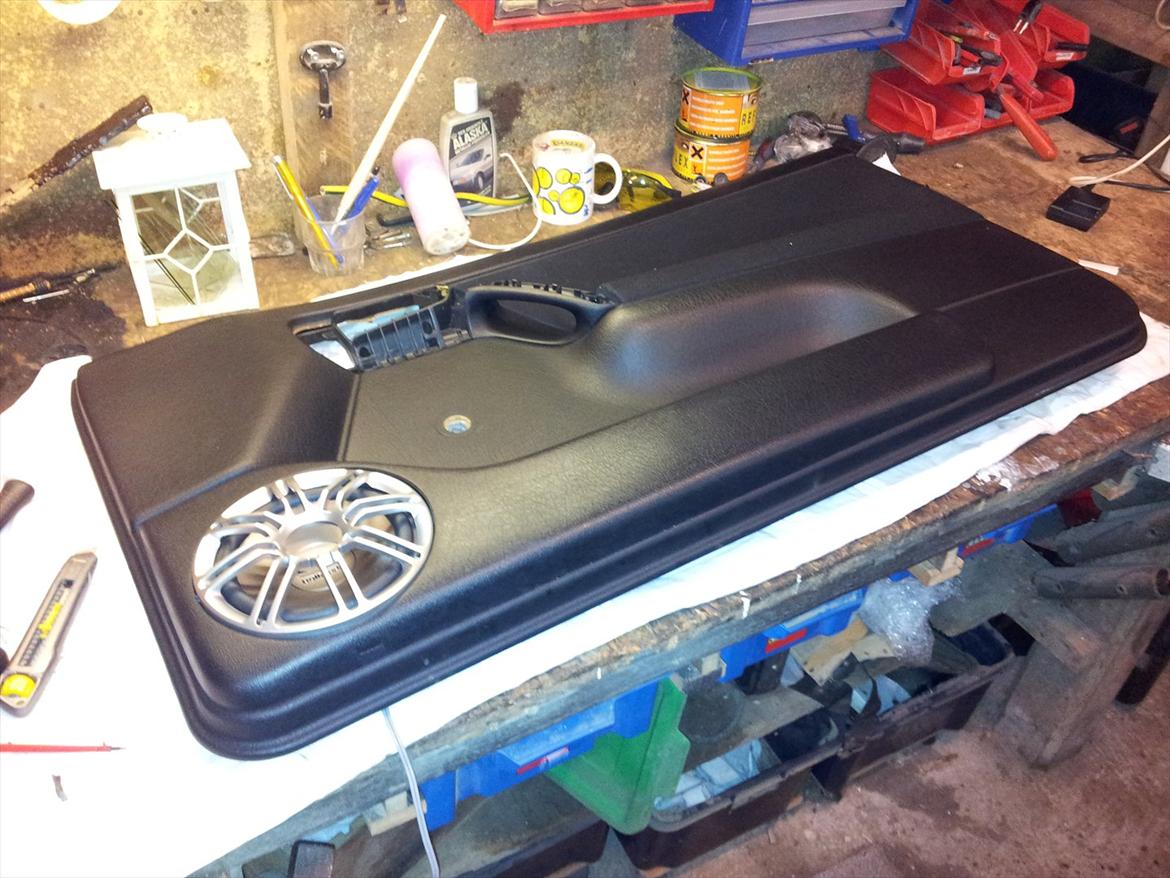 Støjdæmpning af golf3, Døre + nye højtalere. billede 15