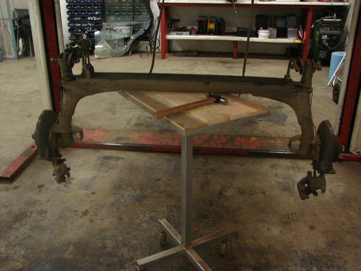 Golf 2 syncro projekt  - D.1-10-11 gamle bagbro afmonteret billede 161