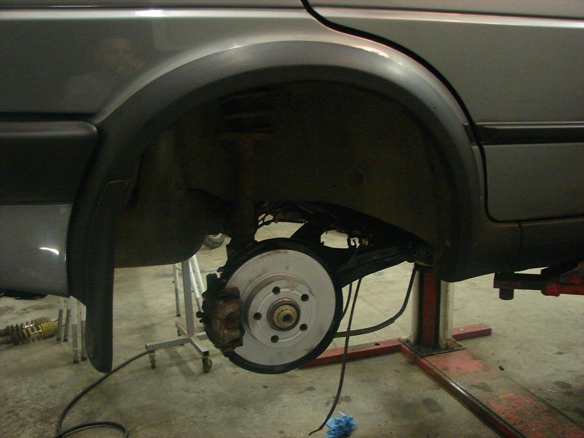 Golf 2 syncro projekt  - D.1-10-11 ny bagbro monteret  billede 165