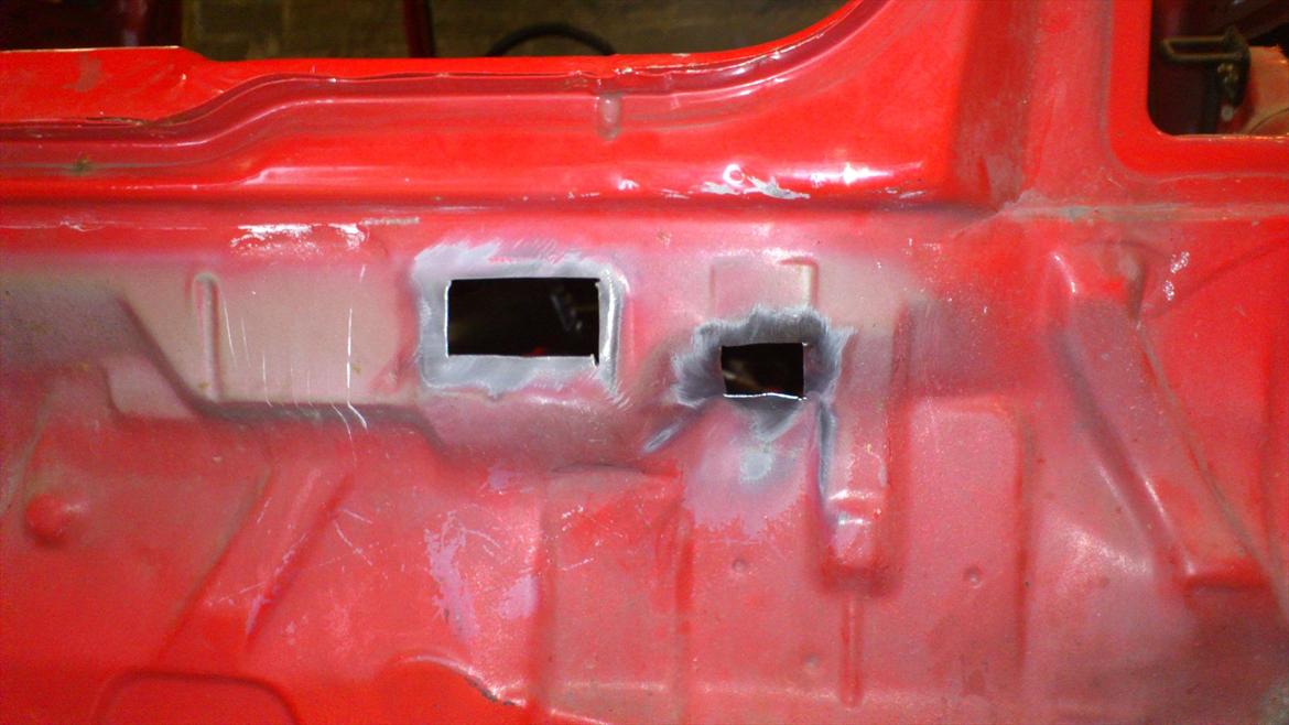 honda civic projekt - bagklaps låsen blir svejst til og så kommer der el åbner i istedet.. billede 19