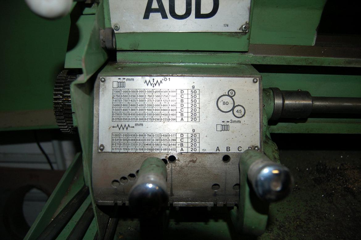 Boxford AUD drejebænk  billede 1