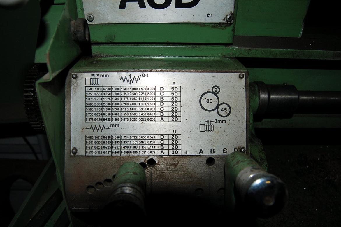 Boxford AUD drejebænk  billede 2