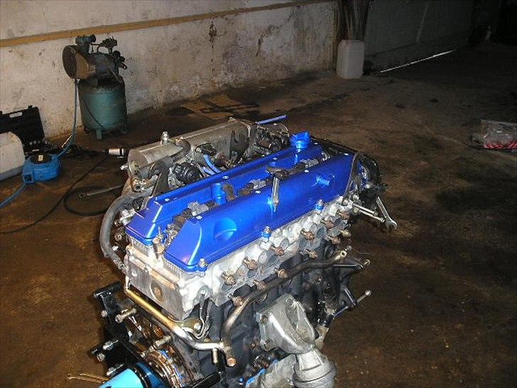 2jzgte renovering - topstykke og sprøjt monteret billede 14