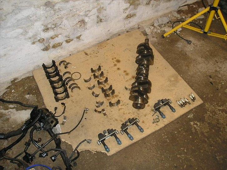 2jzgte renovering - gammel defekte stumper alle plejllejer døde billede 17