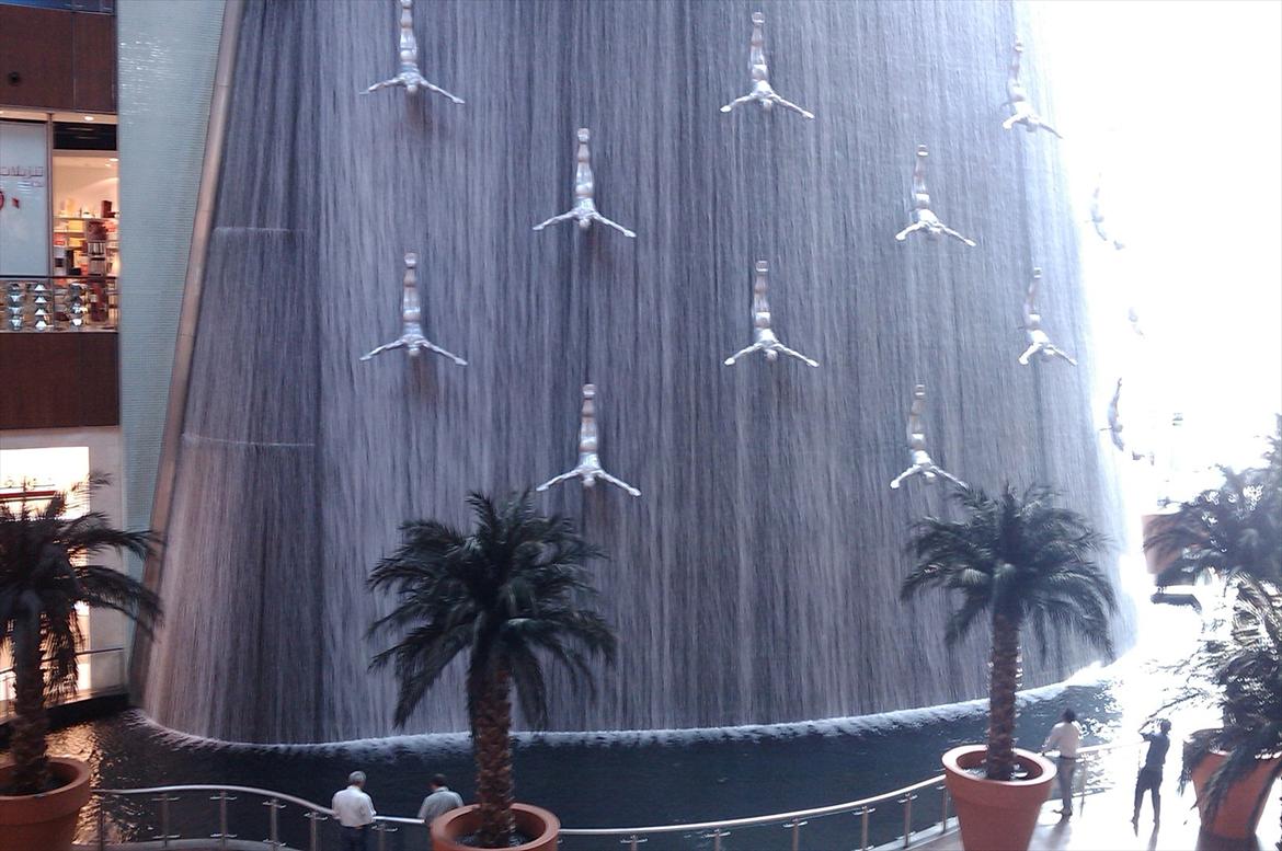 Min Tur til Dubai - Et jævnt stort springvand i Dubai Mall billede 38