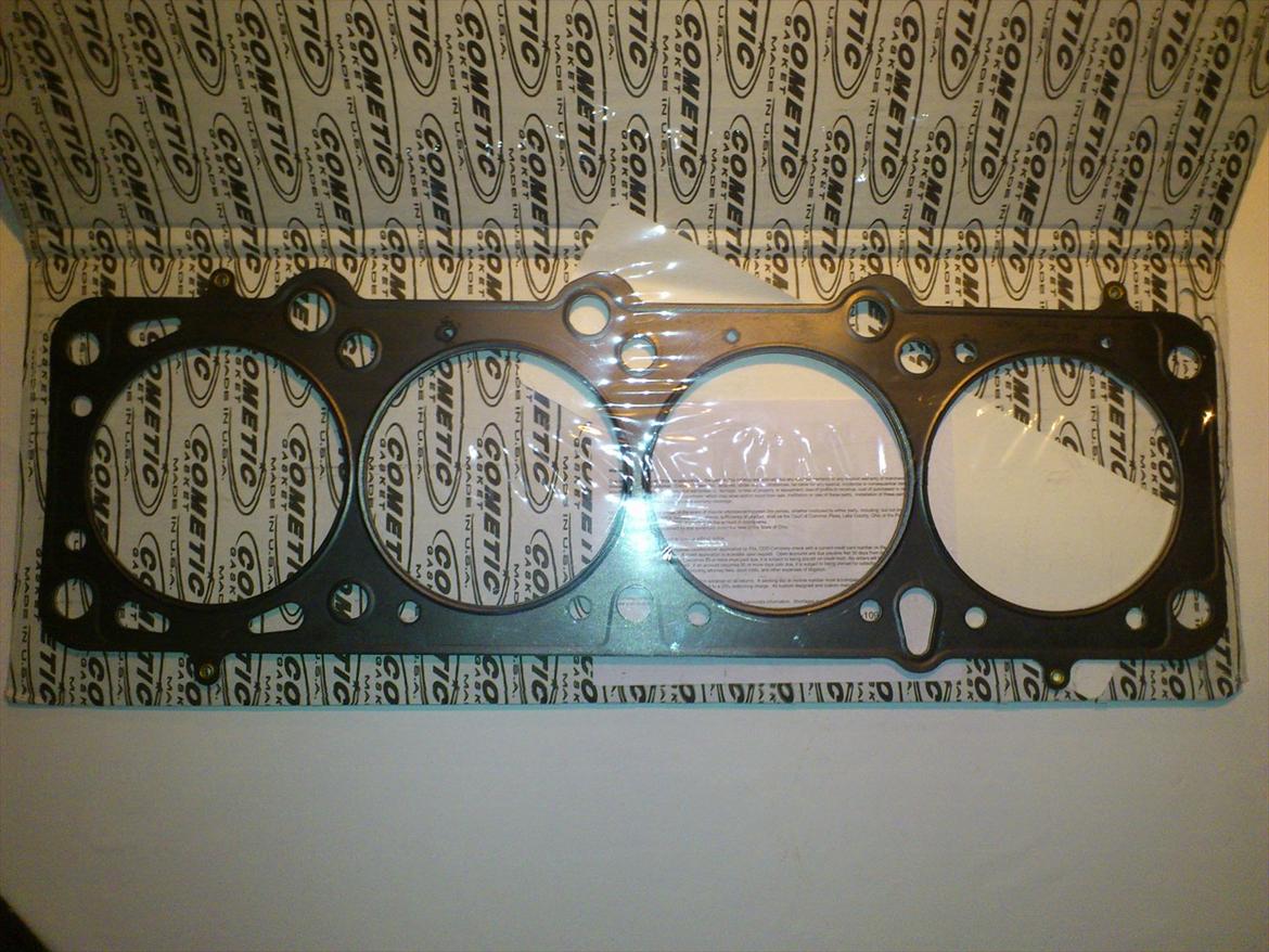 Volvo b230fk 16v turbo 500+hk - cometic stål toppakning. skulle kunne holde til en masse tryk. billede 63