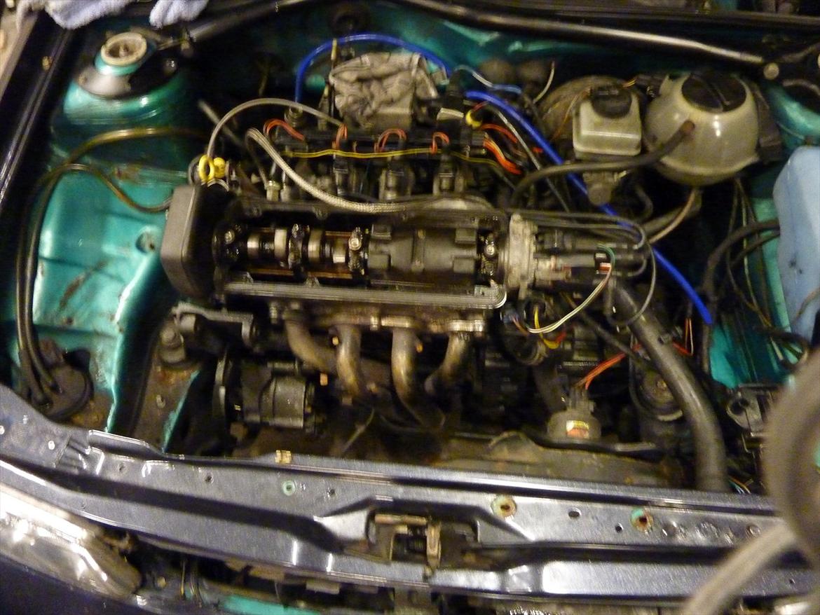 Eaton m45 kompressor på polo G40 billede 2