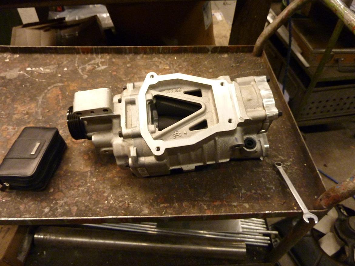 Eaton m45 kompressor på polo G40 billede 4