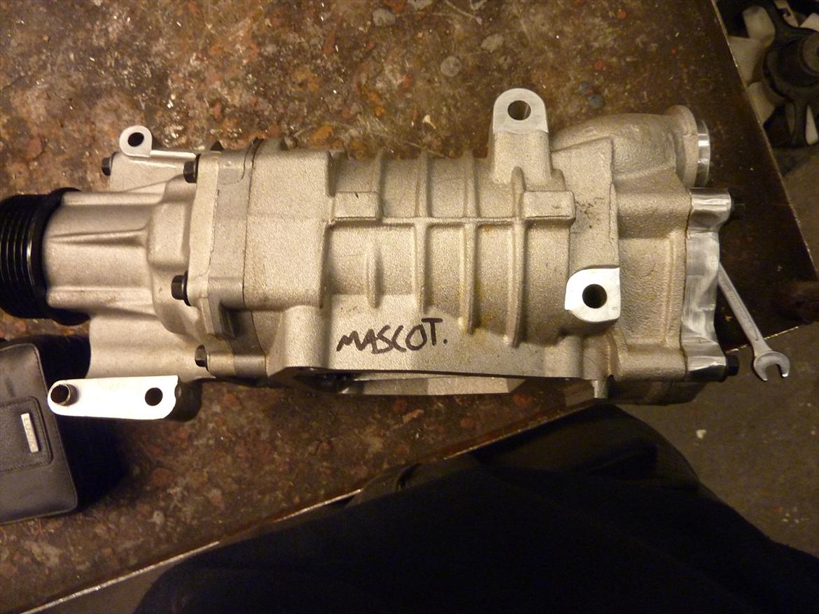 Eaton m45 kompressor på polo G40 billede 5