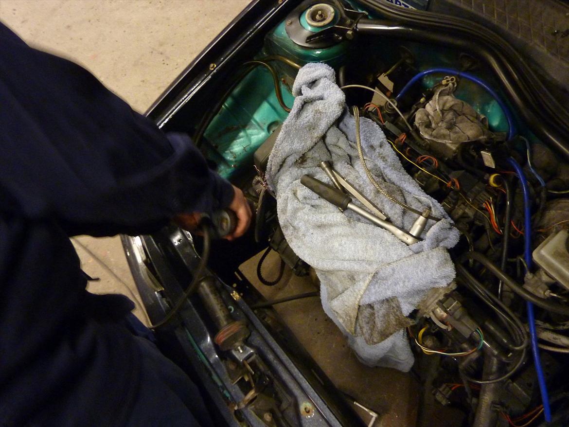 Eaton m45 kompressor på polo G40 billede 8