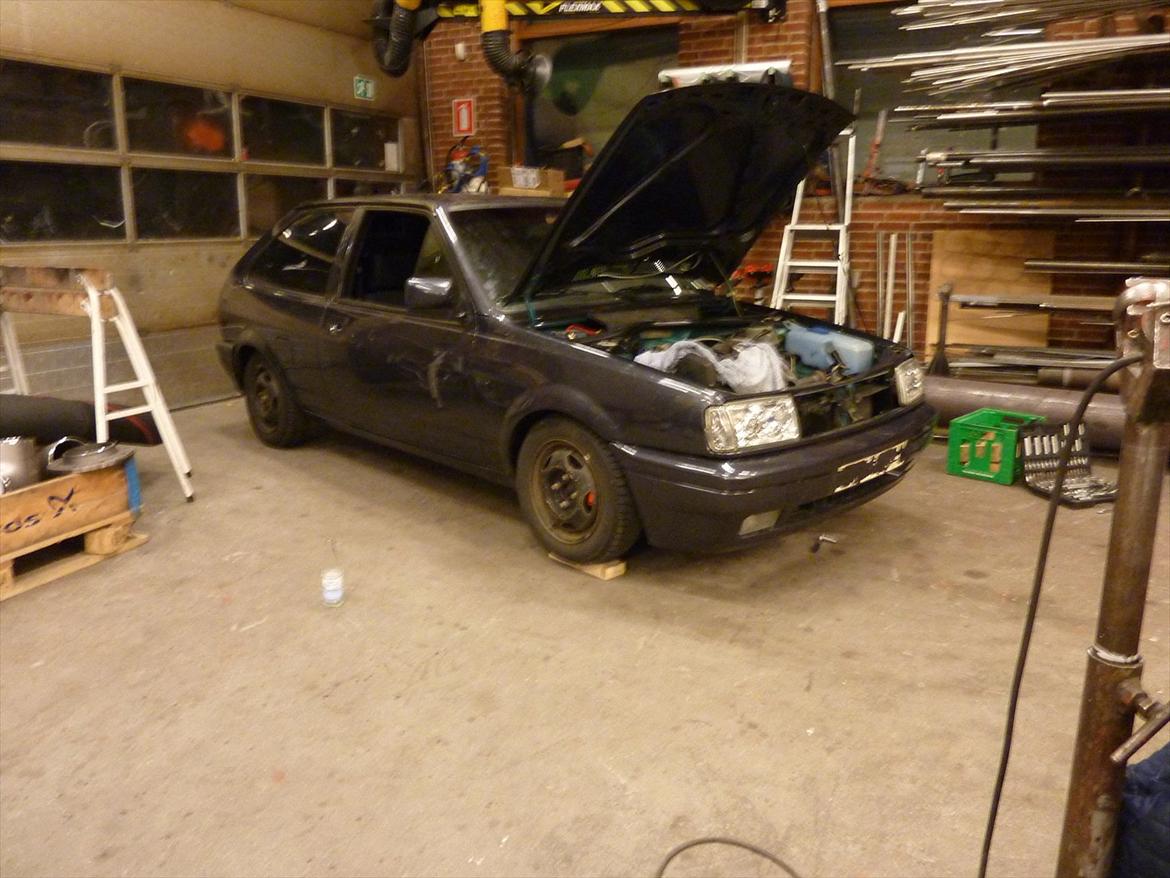 Eaton m45 kompressor på polo G40 billede 9